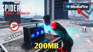 Download Game Spiderman Miles Morales Di Android Ukuran Kecil HD GRAPHIC [upl. by Nordine]