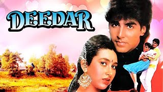 Deedar 1992  Akshay Kumar  Karishma Kapoor  Anupam Kher [upl. by Dygal]