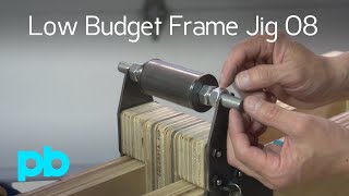 Low Budget Bicycle Frame Jig 08 [upl. by Lekym]