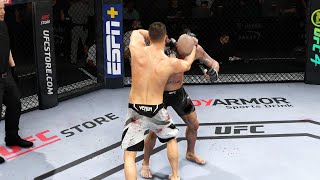 UFC 266  Nick Diaz vs Robbie Lawler  UFC Middleweight Bout Full Highlights  UFC 4 [upl. by Hardwick864]