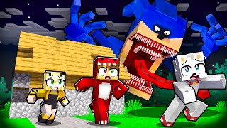 SHIN SONIC Invadio mi MUNDO de Minecraft💀 [upl. by Cirde]