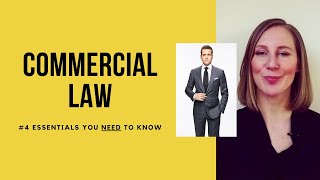 92 Commercial Law  4 Essentials you NEED to know [upl. by Evilo741]