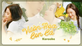 KARAOKE  VƯỜN HOA CON CÁ  OLEW x NGẮN [upl. by Fatimah]