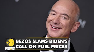 Jeff Bezos slams President Bidens call for gasoline stations to cut prices  World Business Watch [upl. by Lewendal]