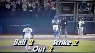 1986 World Series Game 7 Mets Red Sox final out [upl. by Aisya]