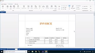 DevExpress Tutorial  Generate Invoice BillReceipt  FoxLearn [upl. by Allehcim]