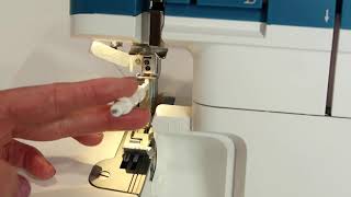 Pfaff admire air 5000 15 How to Change a Needle [upl. by Melisenda]