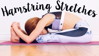 Stretches to get Flexible Hamstrings  Legs [upl. by Lynnette645]