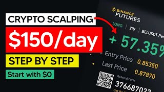 Crypto Scalping Tutorial For Beginners Best Crypto Scalping Strategy 2023 [upl. by Eicnarf542]