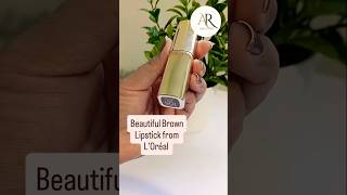 LOréal Paris  Le Beige 106 Lipstick loreal lorealparis lipstick brown brownlipstick trends [upl. by Aveer]