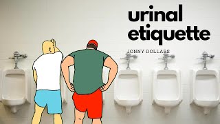 Urinal Etiquette Ebsynth Animation [upl. by Kopaz]