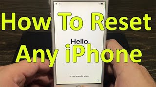 How to Reset iPhone To Factory Default  Urdu  Hindi  Kuch Na Kuh How To [upl. by Moseley411]