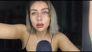 FALL ASLEEP WITH ME ASMR  mouth soundshand soundsvisuals [upl. by Lamiv]