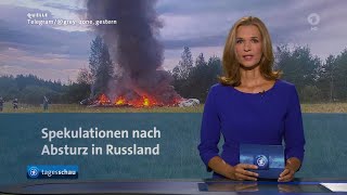 tagesschau 2000 Uhr 24082023 [upl. by Arraeis]