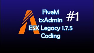 FiveM ESX Legacy 175txAdminCoding1 Setup txAdmin [upl. by Oeak291]