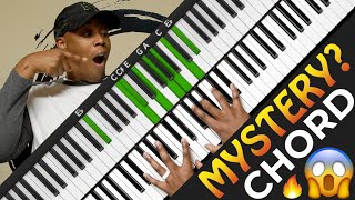 Play ADVANCED Jazz Gospel Passing Chords  Mystery Chord 1 [upl. by Pellet929]