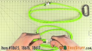 RopeLogic Rigging Loop  Treestuffcom 360 View [upl. by Dambro]