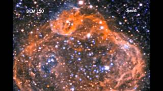 Exploding Stars Blow SuperBubble Of XRays  Video [upl. by Davey]