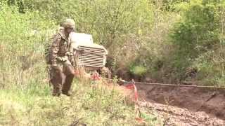 The British Army REMEs annual quotExercise Griffin Spannerquot in Swynnerton [upl. by Anyaj]