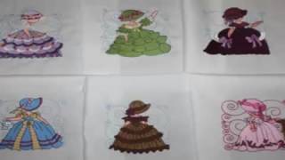 basic patchwork quilting sunbonnet sue quilt photos [upl. by Gauthier]