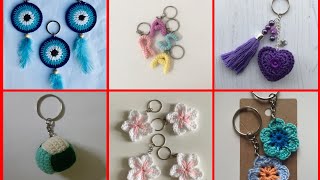 Diferentes patrones de llaveros de crochet Patrón de crochet gratis [upl. by Thanos174]