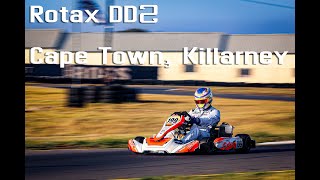 Rotax DD2  Cape Town Killarney  SARMC 2022  Race 1 Start and Pass for Lead [upl. by Tal880]