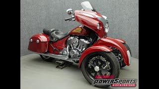 2018 INDIAN CHIEFTAIN CLASSIC WMOTOR TILTING WORKS TRIKE KIT  National Powersports Distributors [upl. by Kery]