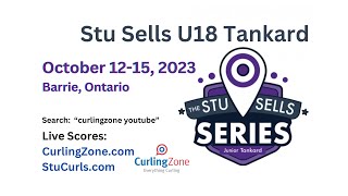 Aaron Benning vs Owen Thompson  QUARTERS  Stu Sells U18 Curling Tankard [upl. by Gonagle26]