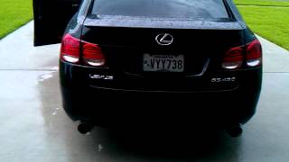 Lexus GS430 custom exhaust sound test [upl. by Zurc]