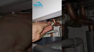 Reduce pressure on Baxi 800 400 boilers howto diy boiler pressure [upl. by Maybelle]