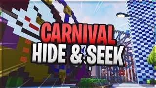 Fortnite Carnival Hide and Seek Map  Fortnite Creative Mode Custom Map Island Code [upl. by Ahsehyt]