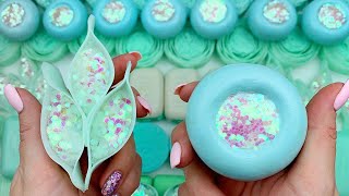 ASMR SOAP★Compilation set★Crushing soap★Cutting soap cubes★FOAMampGLITTERampSTARCH★ [upl. by Acinet]