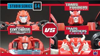 Cliffjumper size comparison SS64 vs Earthrise vs Generations vs TFP Cliffjumper [upl. by Idelia]