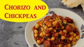 Chorizo and chickpea recipe – Spanish Taster [upl. by Sotsirhc]