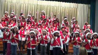 quotRockin Around the Christmas Treequot Gates Street Elementary Chorus [upl. by Kcinemod720]