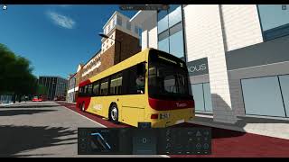 Roblox Canterbury and district bus simulator Route 37 [upl. by Lienahs]