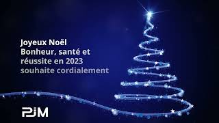 Souhaits de Noël 2022 de PJM [upl. by Dupin121]