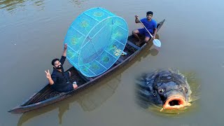 Big Fish Trap  ഒരു ചെറിയ വലിയ മീൻ പിടുത്തം  M4 Tech [upl. by Anaihk]