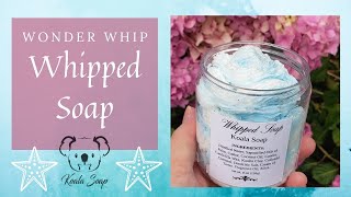 Whipped Soap Making Wonder Whip Easy for Beginners [upl. by Eastlake]