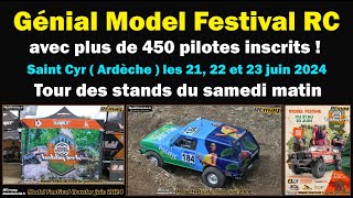 Model Festival Crawler RC à Saint Cyr de juin 2024 Tour des stands du samedi matin [upl. by Euqinehs]