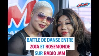 Battle de danse entre zota et Rosemonde sur Radio Jam [upl. by Swetlana179]