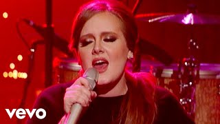 Adele  Turning Tables Live on Letterman [upl. by Eyr]