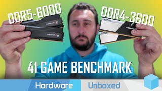 DDR4 vs DDR5 The Best Memory For Gamers Core i912900K 41 Game Benchmark [upl. by Dowd]