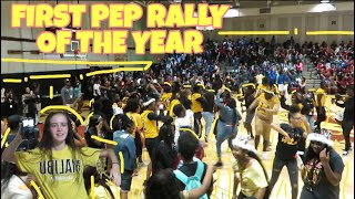 A Day At Hallandale High Pep Rally [upl. by Enajharas434]