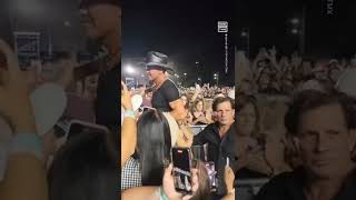 Tim McGraw Falls Off Stage During Arizona Concert [upl. by Macdonald41]