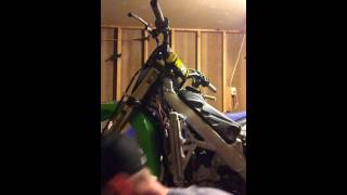 2013 kx250f DIY FI fault code reader [upl. by Namzzaj]