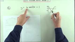 2013 SQA Higher Maths paper 1 nos 1 to 4 [upl. by Adnahsed308]