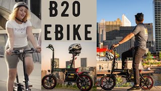 HKP FeelTheFuns B20 Electric Bike Ultimate Ride Experience in Calgary 🚴‍♂️ [upl. by Rodgiva]