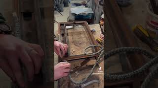 How to change your woodburners door rope seal [upl. by Angelique922]