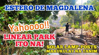 WOW LINEAR PARK NG ESTERO DE MAGDALENA ITO NA [upl. by Siriso]